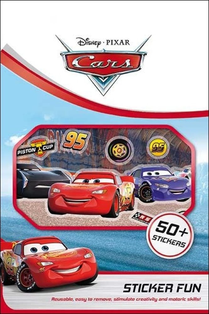 Samolepková zábava - Autá (Cars)