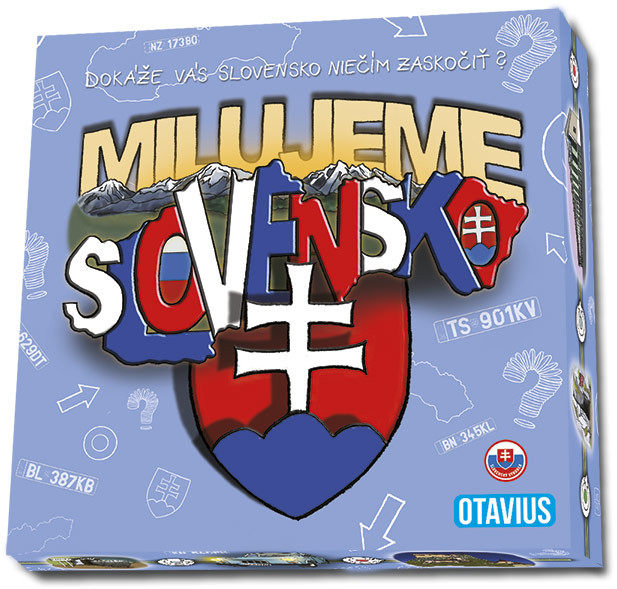Spoločenská hra - Milujeme Slovensko