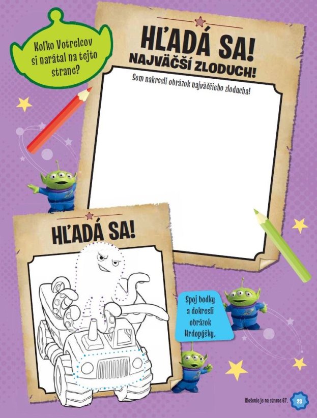 Disney Pixar Knižka na celý rok