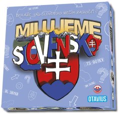 Spoločenská hra - Milujeme Slovensko